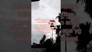 selamat pagi pd hari senin