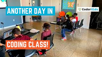 Another day in coding class!