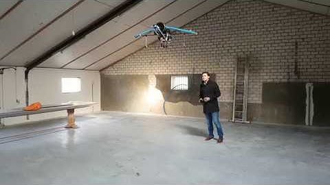 Autolevel hover test RC VTOL scale Harrier