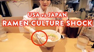 Ramen Culture Shock USA vs Japan