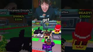 LUCKY BLOCK RACE IN STEAL A BRAINROT... #roblox #stealabrainrot