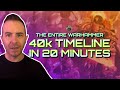 WARHAMMER 40k TIMELINE IN 20 MINS! From the 21st Century to the 41st Millenium - 40k Archives