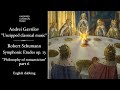 AG UCM Schumann &quot;Symphonic Etudes&quot; Philosophy of romanticism Part 6