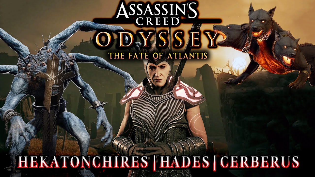 Assassin's Creed Odyssey [Hekatonchires | Hades | Cerberus || DLC Bosses || Nightmare || No Damage]