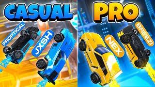 Are Casual Freestylers or Pro´s the best? Rocket League Challenge
