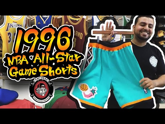 100% Authentic Mitchell & Ness NBA 1996 All-Star Game Shorts Sz 52 XXL