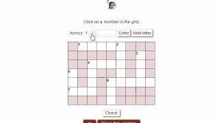 Hot Potatoes Crossword - clues