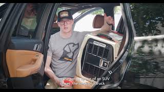 How to Secure Your Dog Crate To The Back Seat | GUNNER CX