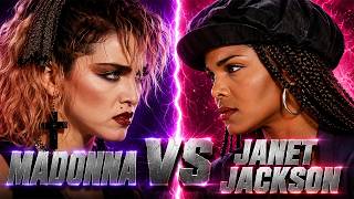 Madonna VS Janet Jackson - Who Is The Biggest Pop Icon Of The 80s 🌎 | Career Showdown