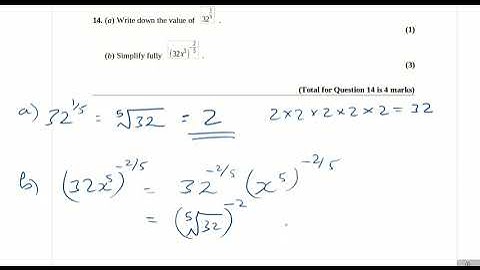 Pearson-Edexcel GCSE to A-level Transition Algebra Exam Questions Q14