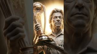 “1992 Legends Reborn 🏆 Imran Khan Sculpture | Pakistan World Cup Story #trending #imrankhan #shorts