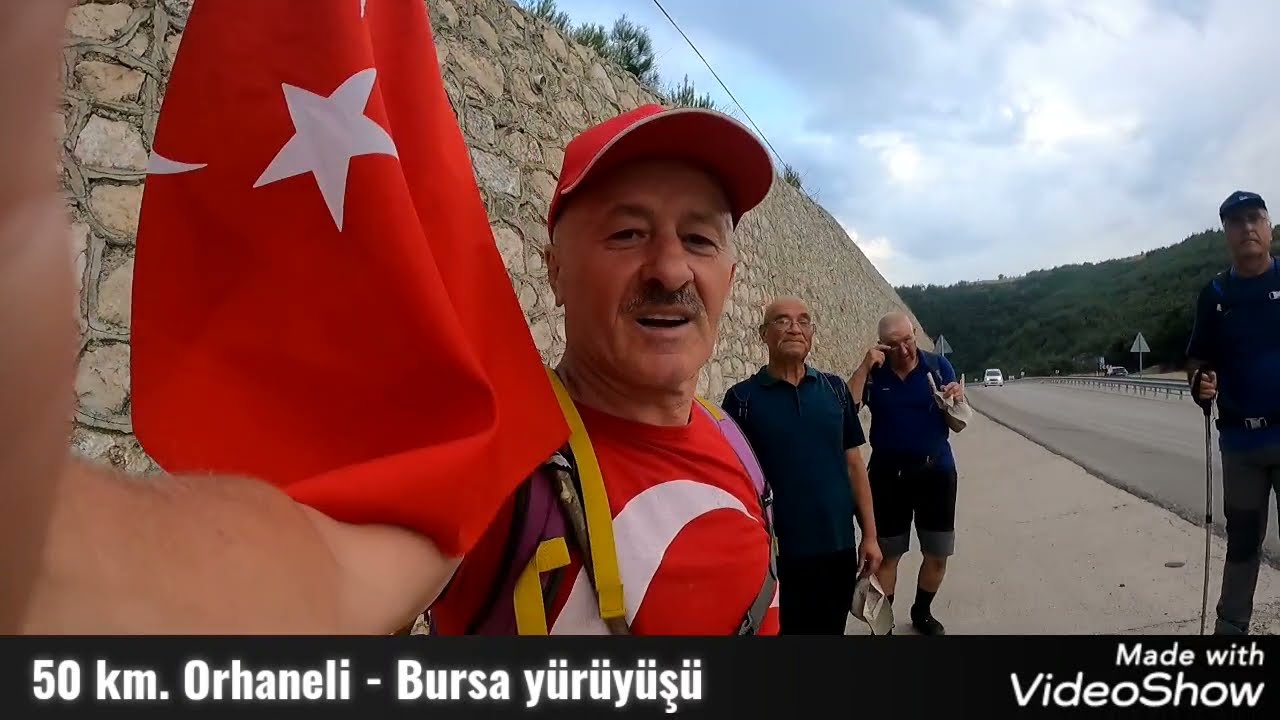 50 km. Orhaneli - Bursa yürüyüşü