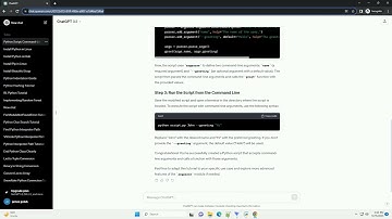 call python function with arguments from command line