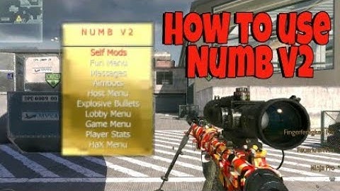 How to use (Numb v2 on ps3) Mw2