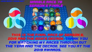 Marble Race 78 (Season 6 Finale)