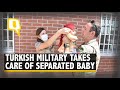 Afghan Crisis | Turkish Military Takes Care of Baby Separated from Mother at Kabul Airport