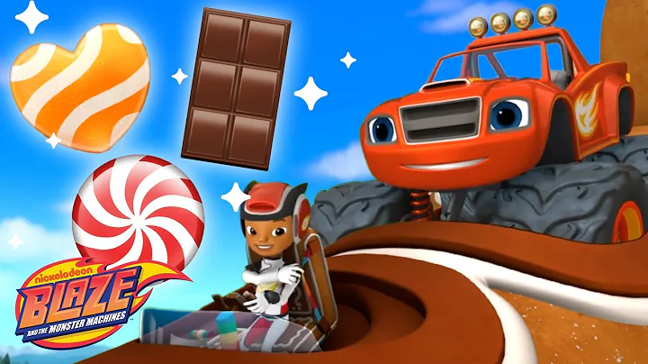 Blaze Shape Game #8 Candy Rescues w/ AJ! 🍭 | Blaze And The Monster Machines