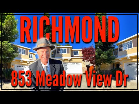 853 Meadow View Dr, Richmond, CA home video tour