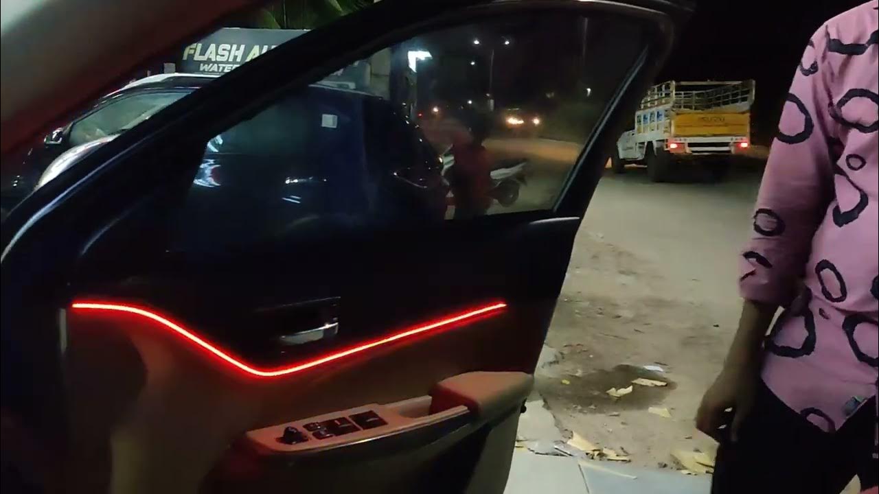 Ambient light Installation Swift Dzire Flash Car Zone Kadiri 