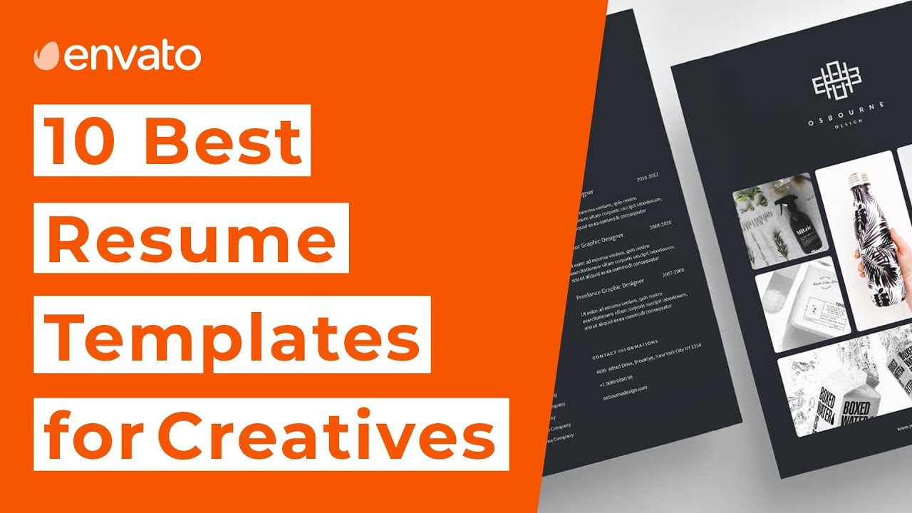 เทมเพลตเรซูเม่  2022 New  10 Best Resume Templates for Creatives [2021]