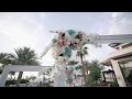 DINESH &amp; VIDHI: SUNDOWNER DECOR VIDEO BY IMPRINT WEDDING