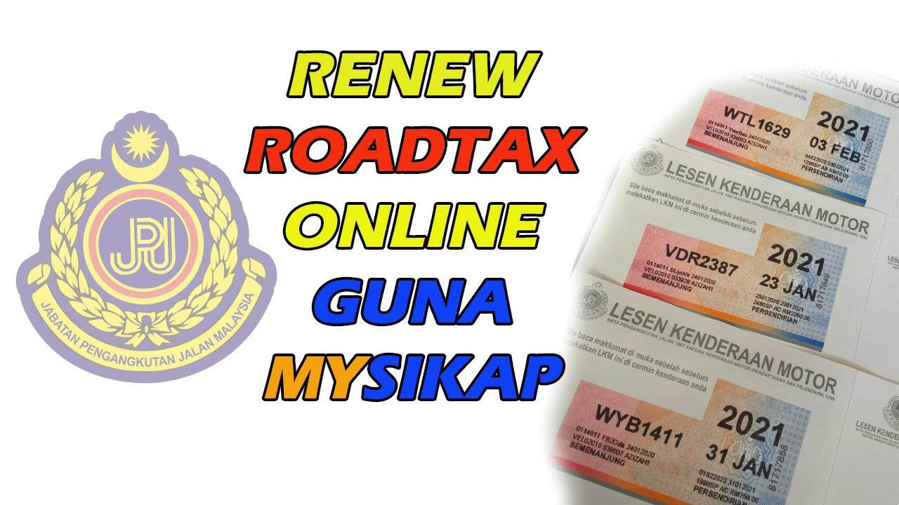 Roadtax kereta 2021