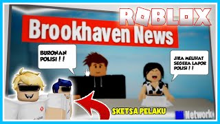 BANG CUPU DAN MIKOCIL BAGI-BAGI DUIT DI ROBLOX BROOKHAVEN!! JADI BURONAN POLISI?!