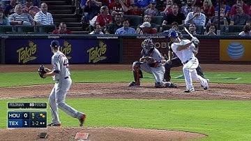 HOU@TEX: Feldman fans Smolinski, strands two