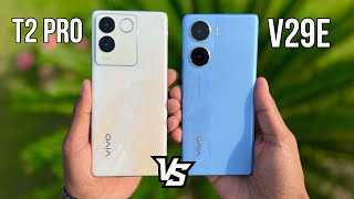 Vivo T2 Pro 5G Vs Vivo V29e 5G Full Comparison | Camera, Battery & Speed Test 