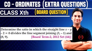 Determine the ratio in which the straight line x-y-2=0 divides the line segment joining (3,-1) and