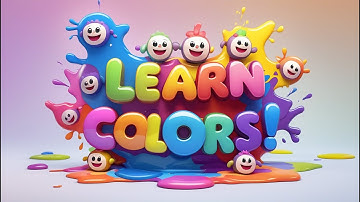 Learn Colors with Song! Toddler Color Video | Learn ABC with Music & Colorful 3D Animation! C41