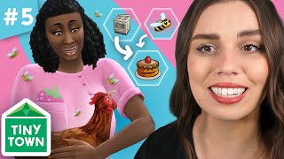 We can only cook what we HARVEST! 🏠 Sims 4 TINY TOWN 🩷 Pink #5 by Deligracy 137,402 views 1 month ago 32 minutes