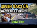 Waterfalls & Burgers | Angelus Oaks | Seven Oaks Resort Burger 2020