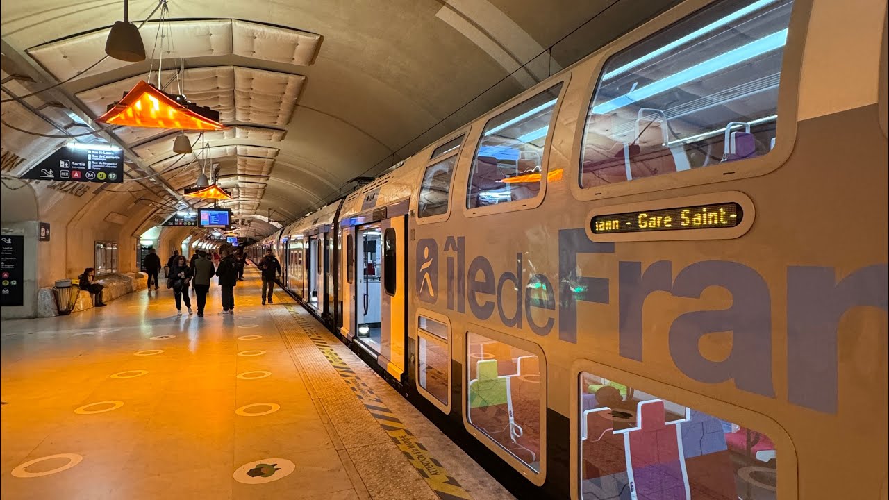 La mise en service du RER NG sur le RER E (Réel)