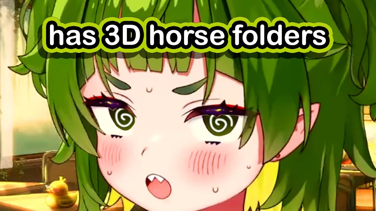 Nitya is not a horse girl