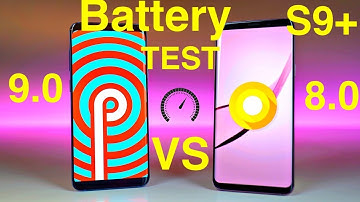 Battery life DRAIN TEST Galaxy S9+ One Ui 9.0 vs Oreo 8.0 (Part 1)