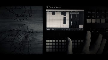 polyend tracker - ambient dub techno - track + quick tutorial