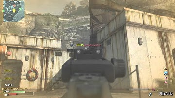 MW3 - Aground Face-Off 3vs3 DLC [MOAB KC 50 - 5] (Gameplay/Commentary)