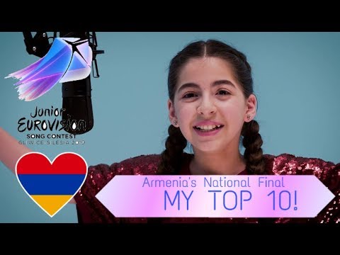 Junior Eurovision 2019 - Armenia National Final - My Top 10!