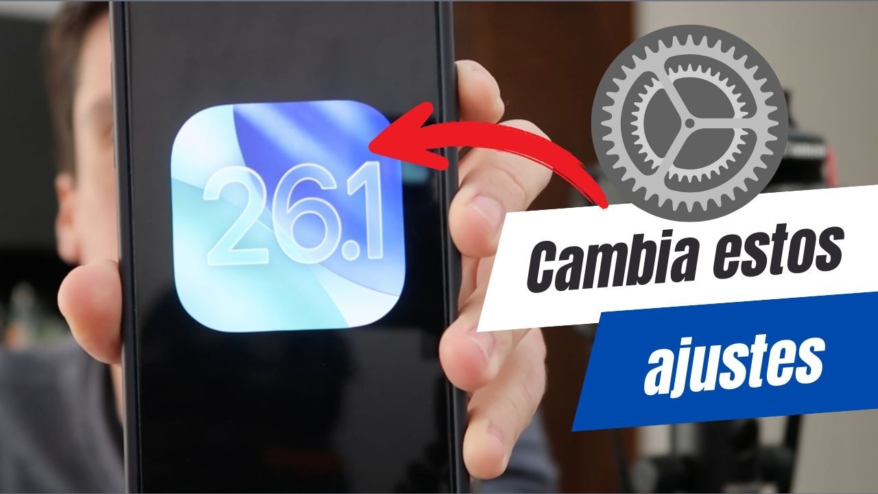 iOS 26.1 - 8 AJUSTES que DEBES CAMBIAR en tu IPHONE 📲 - YouTube