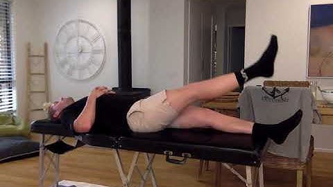 Lower Limb Nerve Tension Tests - Straight Leg Raise (Sciatic nerve)