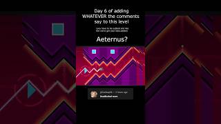 Day 6, Aeternus? #geometrydash #gd #gaming #games #gameplay #music #shorts #zoink #extremedemon
