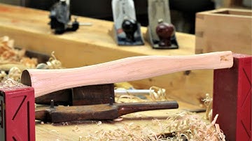 Blacksmith Hammer Handle From Billet