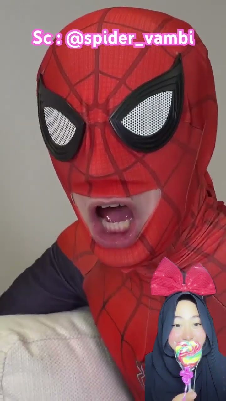 CUKUR KAKI SPIDY DI PINJAM PIKA untuk Cukur Bulu ⁉️? @spider_vambi # #funny