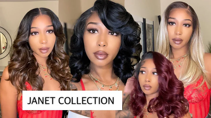 NEW 13x6 Janet Collection Wig Lookbook| Ft. Janet ...