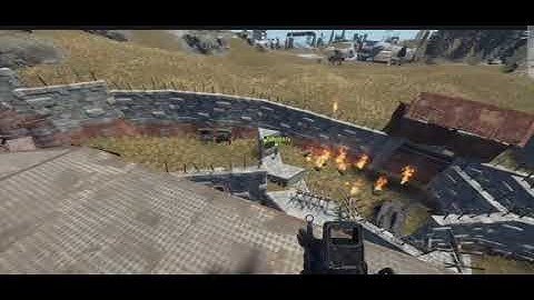 RUST CONSOLE EDITION - When you get lucky and heli lands in your compound 😁 #rust #rustconsole