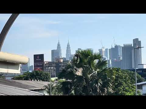 Kuala Lumpur LRT Chan Sow Lin From Entrance A To Platform 2A AGL