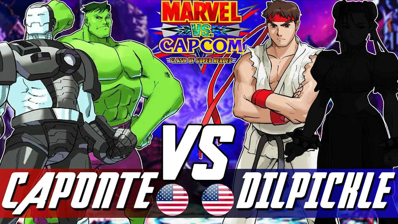 Marvel Vs Capcom:🔥Caponte Vs Dilpickle🔥| High Level Gameplay.