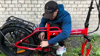 картинка: Процес сборки Crosser COMP электрофэтбайк. Велик для AMAZON