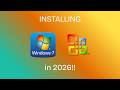 Installing Windows 7 and Microsoft Office 2007 in 2026!